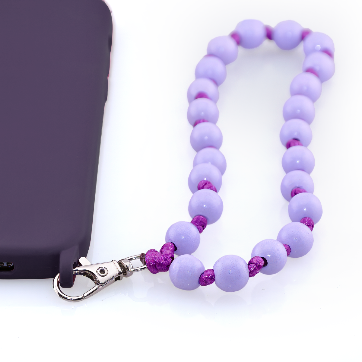 Lilac Neon Vibes – Trendige Handykette